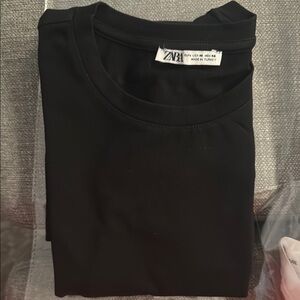 Classic Black Men's T-Shirt, size medium#932